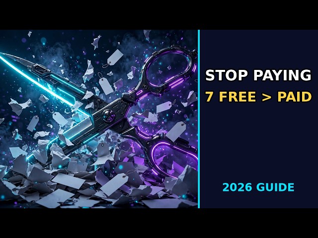 Stop Paying for AI Tools: 7 Free Ones Better Than Paid (2026)