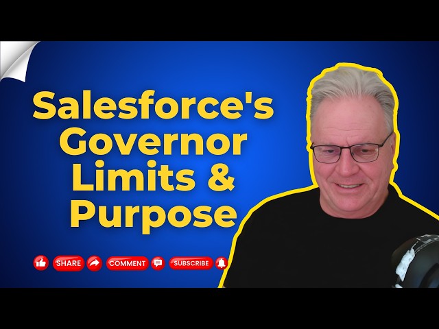 Salesforce's Governor Limits & Purpose - All things Internet SFDC Schema