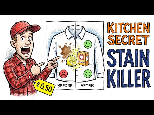 $0.50 KITCHEN SPICE REMOVES ANY STAIN FROM FABRIC. PERMANENTLY — TIDE PAID TO BURY THIS
