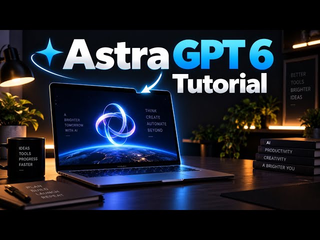 GPT - 6 Astra Tutorial: How to make a Website