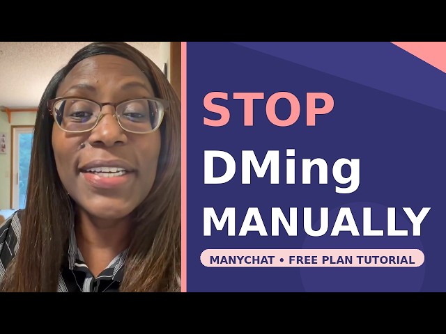 How I Set Up My ManyChat DM Automation LIVE — Every Click, Every Setting (Beginner Tutorial)