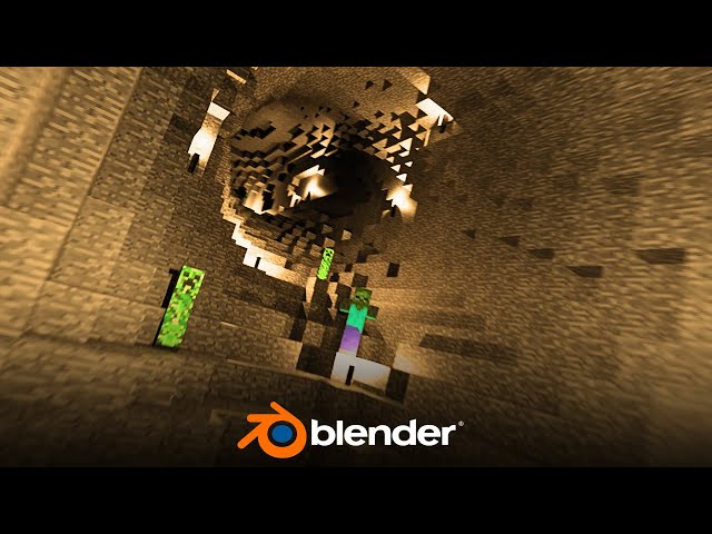 Create a Looping Tunnel Animation in Blender in 1 Minute!