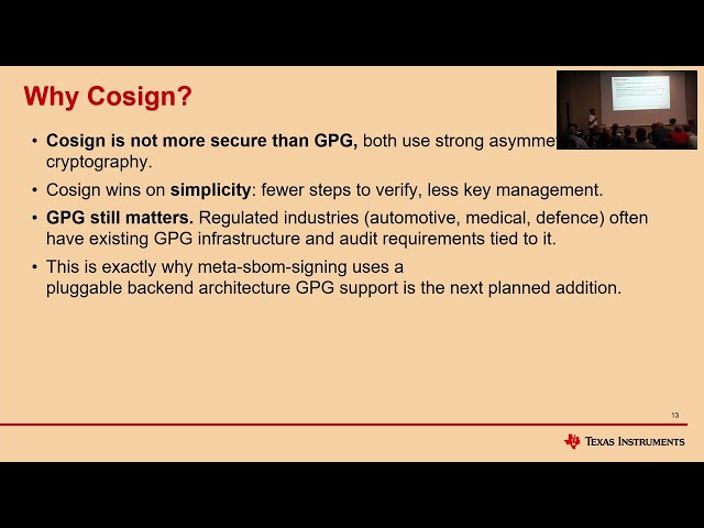 Workshop at ER26 - Yogesh Hegde - Securing the Software Supply Chain: Automated SBOM Signing