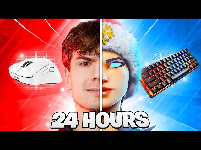 I Became Clix for 24 Hours...(ft  Clix)