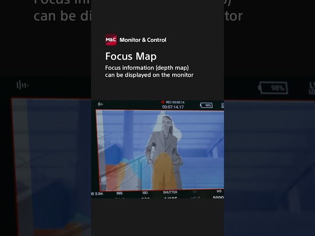 Focus Map | Monitor & Control | Sony | Creators' Cloud #shorts