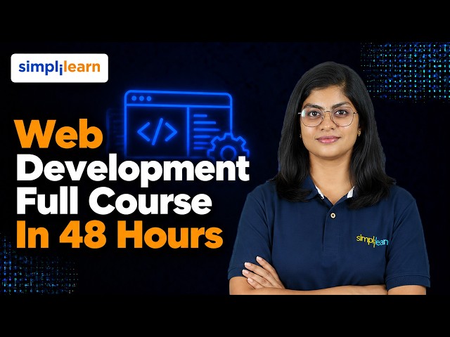 Web Development Full Course 2026 | Complete Web Development Course | Simplilearn