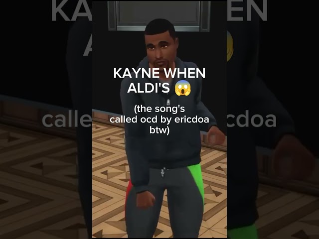 KAYNE WHEN ALDI'S 😱 #kayne #kanyewest #kanye #kaynewest #aldi #aldis #sims4 #potato #potatoes #memes