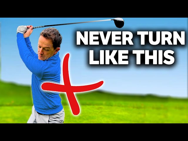 Don't Turn Your Shoulders for a Driver Golf Swing