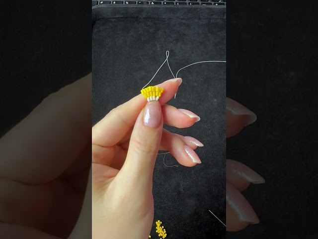 How to Make Beaded Bracelet｜Easy Hand‑Beading Tutorial for Beginners