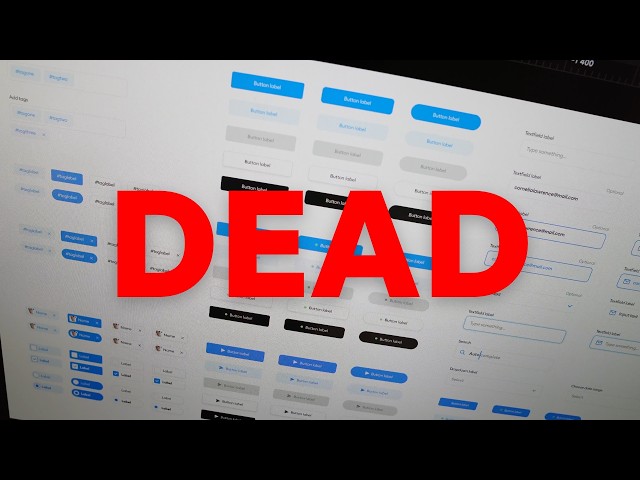Design Systems are a Waste of Time Now