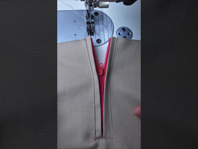 ✅️Sewing tips and tricks for beginners ❗️Zipper Sewing #shorts #shortfeed #trending #fashion #diy