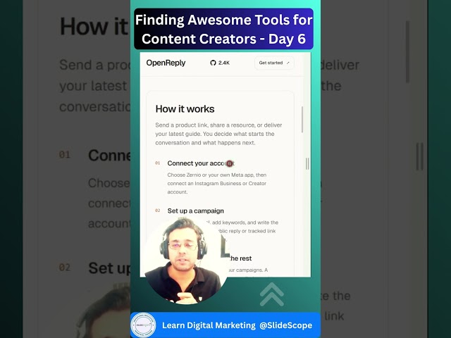 Finding Awesome Tools for Content Creators - Day 6 - Automatic Reply on Instagram