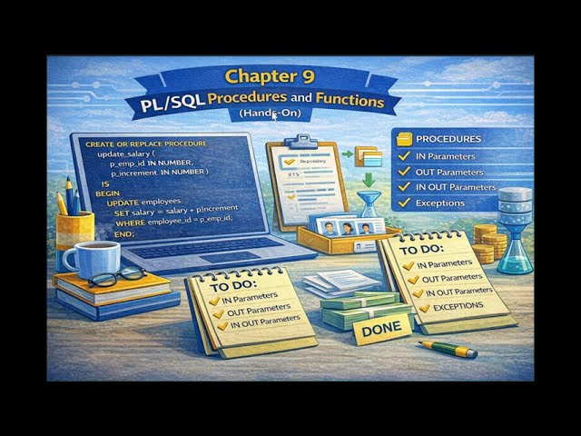 PL/SQL Tutorial 9 | Procedure and Function