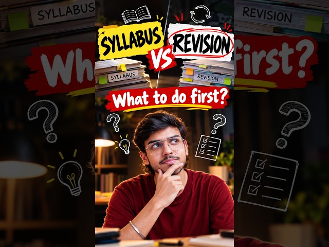 Syllabus or Revision - What to Do First? #class12 #class11 #humanities #boardexams