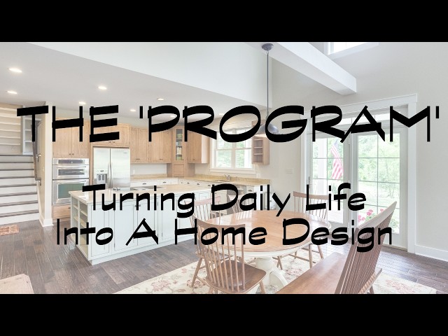 005 Defining Your 'Program'