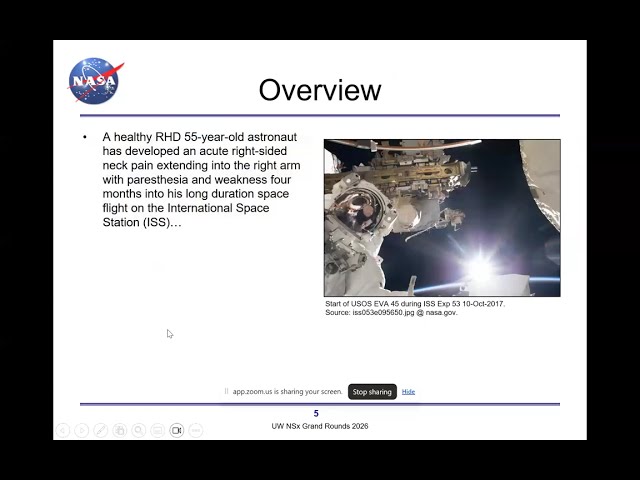 8.26.2026 Richard Scheuring, DO, MS: National Aeronautics and Space Administration (NASA)