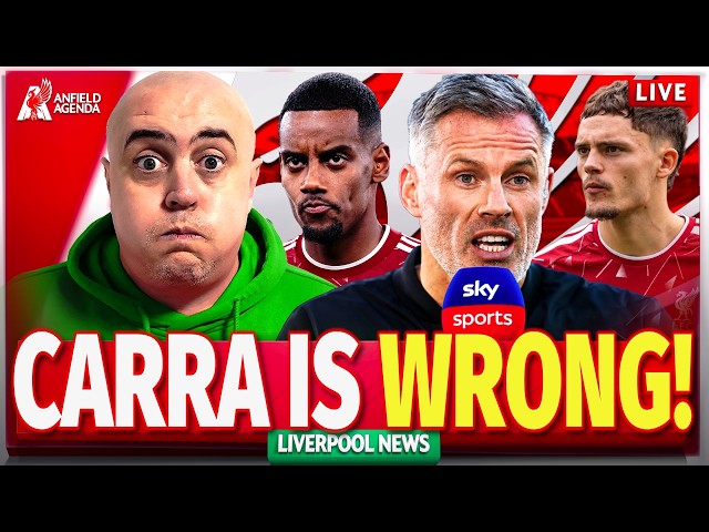 CARRA SAYING FAILED GALACTICOS IS CRAZY! DO YOU AGREE? LIVERPOOL FAN DEBATE + TRANSFER NEWS
