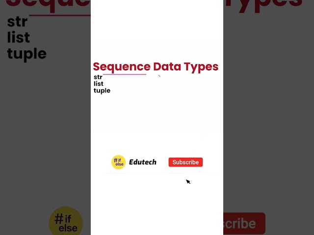 Data Types in Python