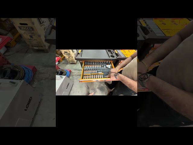 Best INGCO Tools Trolley 😱 | Complete Workshop Tool Set 🔧 #Shorts