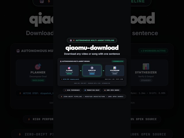 Download any video or song with one sentence 🚀