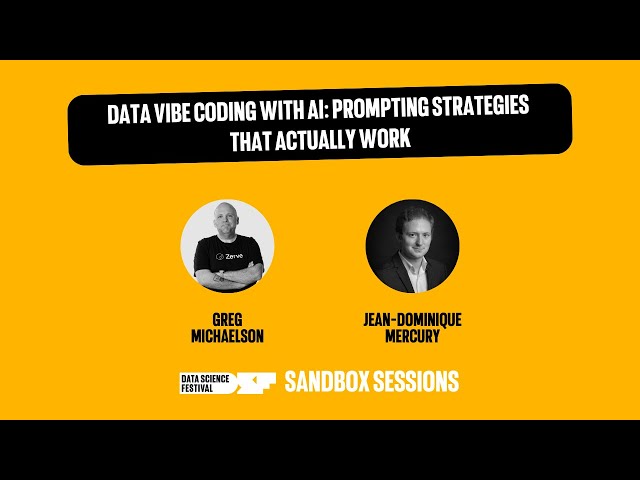 Data Vibe Coding with AI: Prompting Strategies That Actually Work