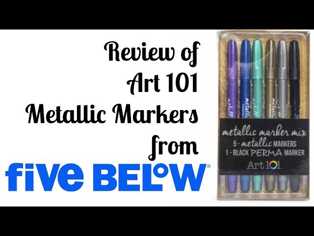 101 Glitter Markers from FIVE BELOW