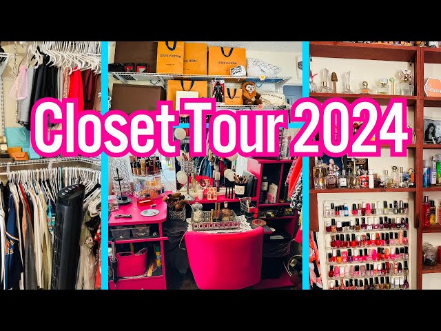 Closet Tour 2024👗🤩Lets Tour my Spare Room to Closet👗🤩Closet Revamp #new #closet