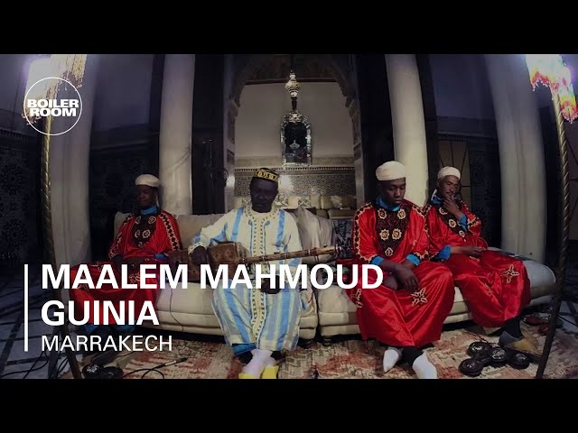 Maalem Mahmoud Guinia Boiler Room Marrakech Live Performance