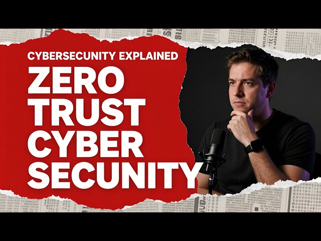 Zero Trust Cybersecurity Explained: Never Trust, Always Verify