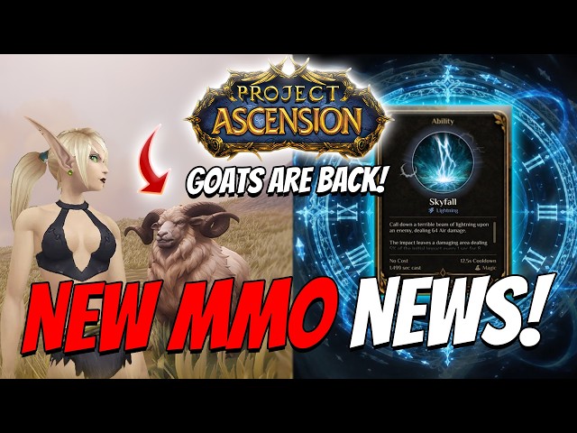 Ascension MMO: Everything New You Need To Know & Trailer Analysis! | Deep Dive