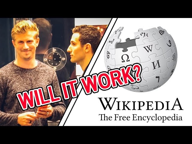 Using WIKIPEDIA to get in BACKSTAGE at a SOLD OUT concert (FAIL)