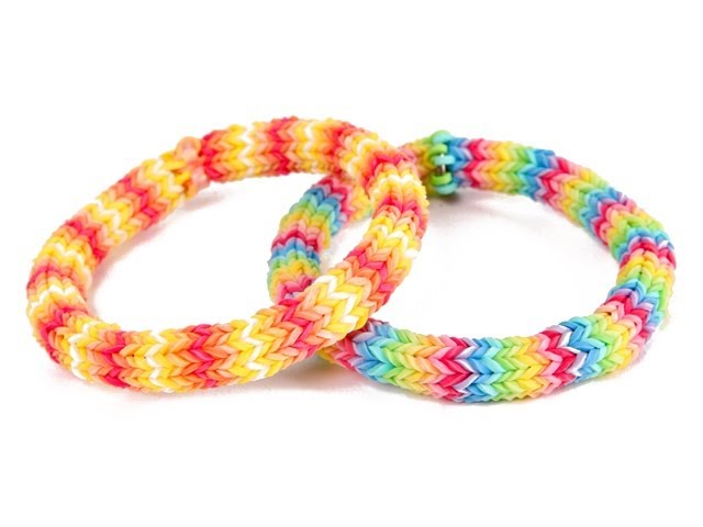 Make HEXAFISH with 1 ONE KIT - How to Tutorial for Rainbow Loom Bracelet