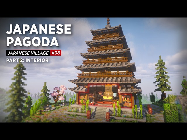 I Gave My Minecraft Pagoda the Interior It Deserved | Part 2