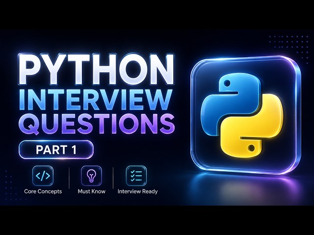 Can you answer these Python questions? | Python Interview Questions (Basic) | Part 1