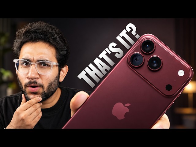 iPhone 18 Pro Is More Disappointing Than I Expected