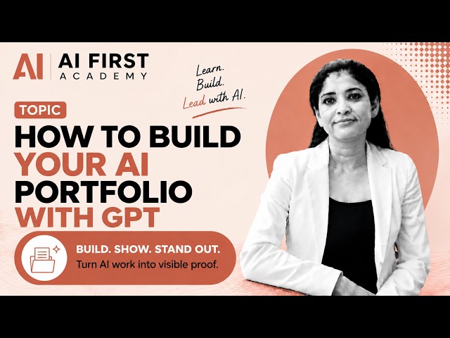 Build Your Portfolio with GPT: Fast, Visual Decks