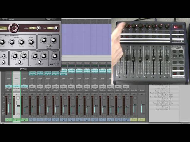 Behringer BCF2000 & Logic Pro user guide - 8/16