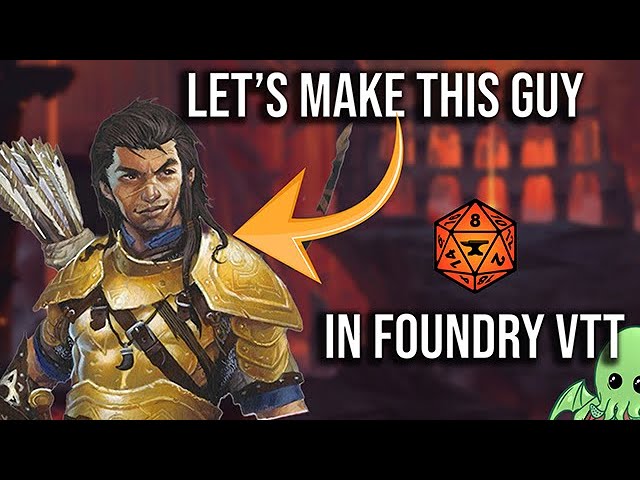 PF2e Character Creation in Foundry VTT/Pathbuilder | Tutorial Part 3