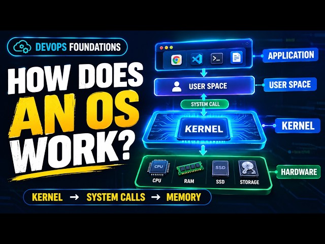 How Does an Operating System Actually Work? | Kernel, System Calls, Processes & Memory