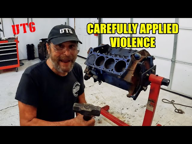 Can We Free This Rusty-Stuck Engine And Not Destroy Any Parts? Cheap Mopar Revival