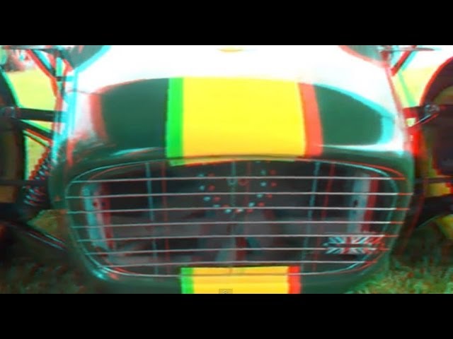 Lotus Vintage Race Car in Full HD-3D  Lime Rock Race Park