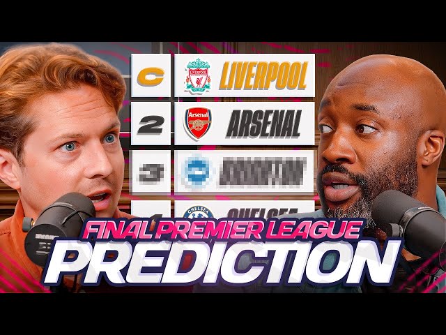 Our FINAL Premier League 1-20 Predictions 26/27! 🔮