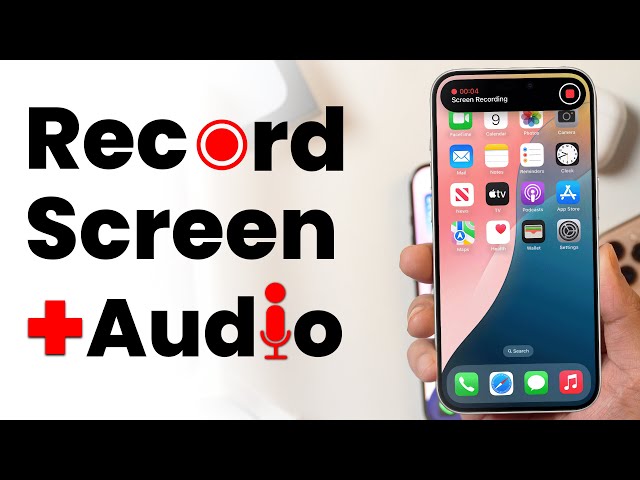 How to Record Screen on iPhone? Screen Record iPhone Screen with Microphone Audio ✅ New Method ✅