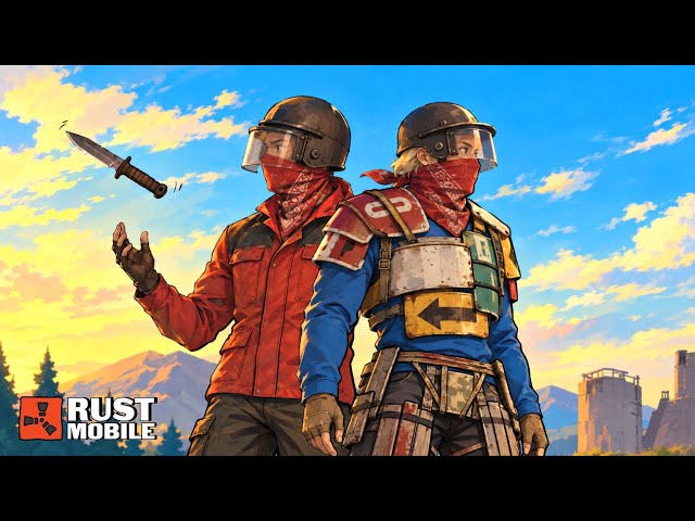 When a Rust Nerd and a PUBG Pro plays rust mobile..