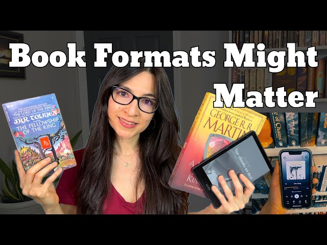Evolving Thoughts on Ebooks, Audiobooks, & Paperbacks
