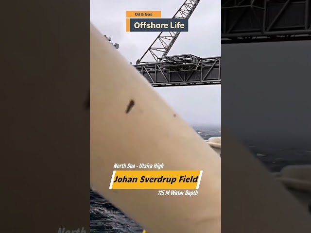 Offshore Life - Johan Sverdrup Field #offshore #oilandgas #northsea #bosiet