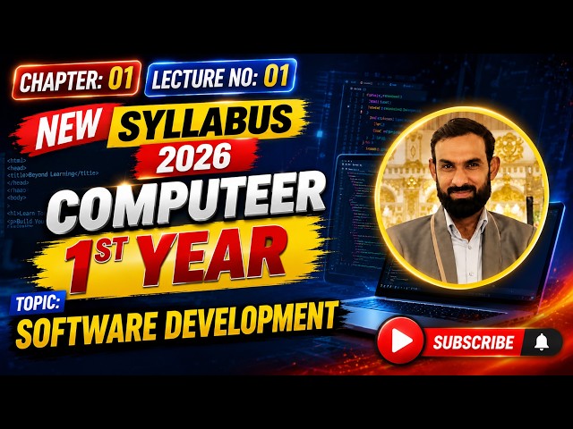 Lecture no 1 Topic Computer 1st Year new topic Introduction to Software Development