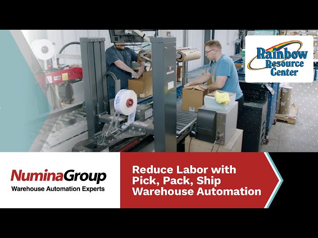 Why Shipping Managers Love Numina’s RDS Pick, Pack and Ship Warehouse Automation