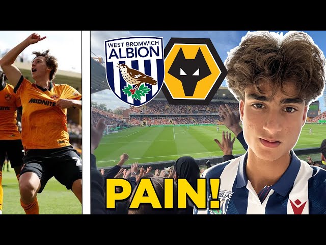 MISTAKE LEADS TO DERBY DAY DISAPPOINTMENT | Wolves vs West Brom Matchday Vlog & Highlights