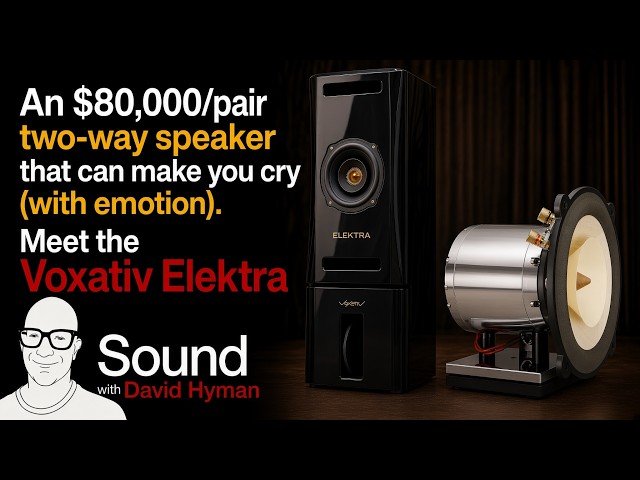 An $80,000 TWO-WAY Speaker?! Yes — And It's Worth Every Penny. Voxativ Elektra with Inès Adler